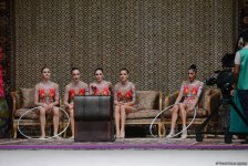 Групповые выступления на Кубке мира по художественной гимнастике в Баку (ФОТОРЕПОРТАЖ)