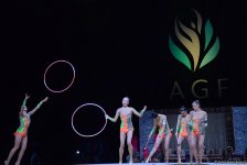 Групповые выступления на Кубке мира по художественной гимнастике в Баку (ФОТОРЕПОРТАЖ)