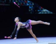 Второй день соревнований Кубка мира по художественной гимнастике (ФОТОРЕПОРТАЖ)