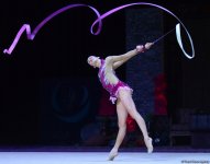 Маргарита Мамун выиграла "золото" в многоборье Финала Кубка мира по художественной гимнастике в Баку (ФОТО)