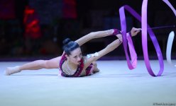 Маргарита Мамун выиграла "золото" в многоборье Финала Кубка мира по художественной гимнастике в Баку (ФОТО)
