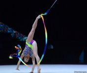 Маргарита Мамун выиграла "золото" в многоборье Финала Кубка мира по художественной гимнастике в Баку (ФОТО)