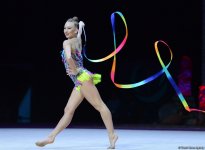 Маргарита Мамун выиграла "золото" в многоборье Финала Кубка мира по художественной гимнастике в Баку (ФОТО)