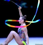 Маргарита Мамун выиграла "золото" в многоборье Финала Кубка мира по художественной гимнастике в Баку (ФОТО)