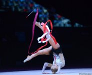 Маргарита Мамун выиграла "золото" в многоборье Финала Кубка мира по художественной гимнастике в Баку (ФОТО)