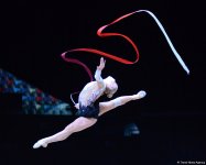 Маргарита Мамун выиграла "золото" в многоборье Финала Кубка мира по художественной гимнастике в Баку (ФОТО)