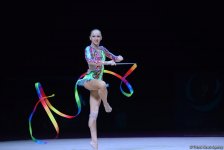 Стартовал второй день соревнований Кубка мира по художественной гимнастике в Баку (ФОТО)