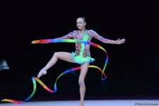 Стартовал второй день соревнований Кубка мира по художественной гимнастике в Баку (ФОТО)