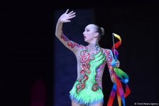 Стартовал второй день соревнований Кубка мира по художественной гимнастике в Баку (ФОТО)