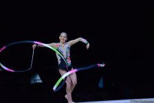 Стартовал второй день соревнований Кубка мира по художественной гимнастике в Баку (ФОТО)