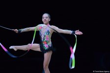 Стартовал второй день соревнований Кубка мира по художественной гимнастике в Баку (ФОТО)