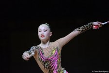 Стартовал второй день соревнований Кубка мира по художественной гимнастике в Баку (ФОТО)