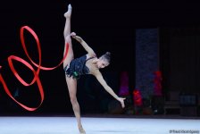 Стартовал второй день соревнований Кубка мира по художественной гимнастике в Баку (ФОТО)