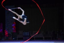 Стартовал второй день соревнований Кубка мира по художественной гимнастике в Баку (ФОТО)