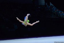 Стартовал второй день соревнований Кубка мира по художественной гимнастике в Баку (ФОТО)