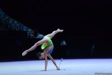 Стартовал второй день соревнований Кубка мира по художественной гимнастике в Баку (ФОТО)