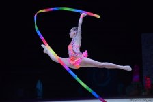 Стартовал второй день соревнований Кубка мира по художественной гимнастике в Баку (ФОТО)