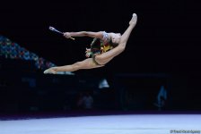 Стартовал второй день соревнований Кубка мира по художественной гимнастике в Баку (ФОТО)
