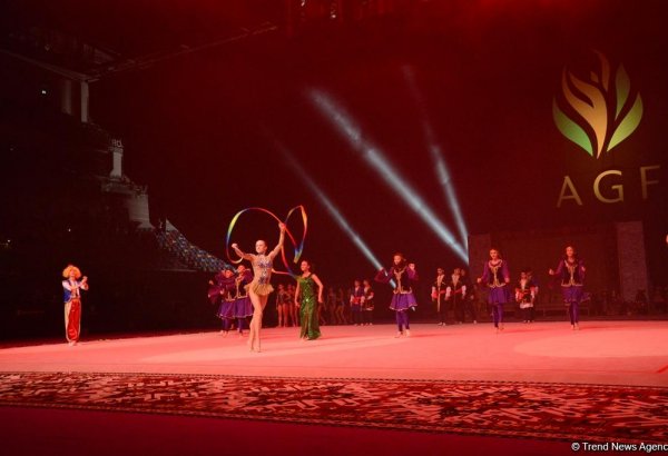 Baku hosts Gala & closing ceremony of FIG World Cup Final in Rhythmic Gymnastics