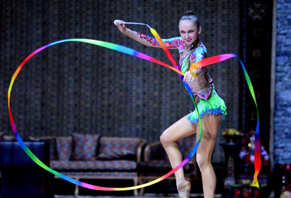 Beauty and grace: performances with ribbon at FIG World Cup in Baku (PHOTOS)