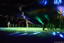 В Баку состоялись гала-концерт и церемония закрытия финала Кубка мира по художественной гимнастике (ФОТО)