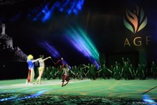 В Баку состоялись гала-концерт и церемония закрытия финала Кубка мира по художественной гимнастике (ФОТО)