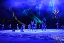 В Баку состоялись гала-концерт и церемония закрытия финала Кубка мира по художественной гимнастике (ФОТО)