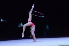 В Баку стартовал последний день соревнований финала Кубка мира по художественной гимнастике (ФОТО)