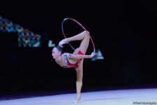 В Баку стартовал последний день соревнований финала Кубка мира по художественной гимнастике (ФОТО)