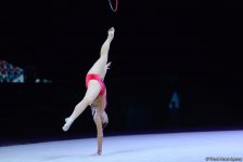В Баку стартовал последний день соревнований финала Кубка мира по художественной гимнастике (ФОТО)