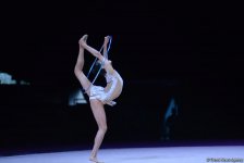 В Баку стартовал последний день соревнований финала Кубка мира по художественной гимнастике (ФОТО)