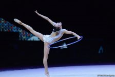 В Баку стартовал последний день соревнований финала Кубка мира по художественной гимнастике (ФОТО)