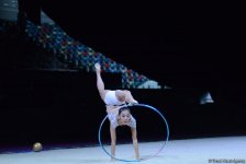 В Баку стартовал последний день соревнований финала Кубка мира по художественной гимнастике (ФОТО)