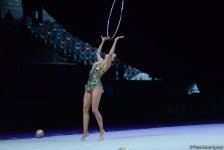 В Баку стартовал последний день соревнований финала Кубка мира по художественной гимнастике (ФОТО)