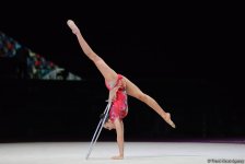 В Баку стартовал последний день соревнований финала Кубка мира по художественной гимнастике (ФОТО)