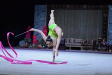 Красота и грация: выступления c лентой на Кубке мира по художественной гимнастике в Баку (ФОТО)