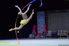Красота и грация: выступления c лентой на Кубке мира по художественной гимнастике в Баку (ФОТО)