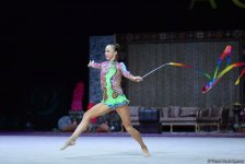 Красота и грация: выступления c лентой на Кубке мира по художественной гимнастике в Баку (ФОТО)