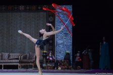 Красота и грация: выступления c лентой на Кубке мира по художественной гимнастике в Баку (ФОТО)