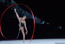 Красота и грация: выступления c лентой на Кубке мира по художественной гимнастике в Баку (ФОТО)