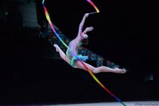 Красота и грация: выступления c лентой на Кубке мира по художественной гимнастике в Баку (ФОТО)