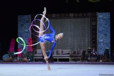 Лучшие моменты финала Кубка мира по художественной гимнастике в Баку