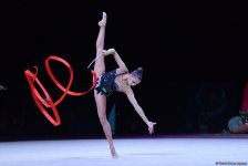 Лучшие моменты финала Кубка мира по художественной гимнастике в Баку