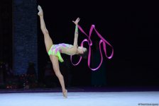 Лучшие моменты финала Кубка мира по художественной гимнастике в Баку