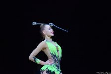 Лучшие моменты финала Кубка мира по художественной гимнастике в Баку