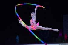 Лучшие моменты финала Кубка мира по художественной гимнастике в Баку