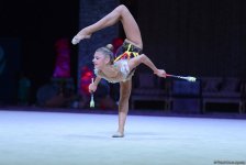 Лучшие моменты финала Кубка мира по художественной гимнастике в Баку