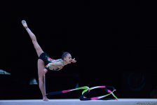 Лучшие моменты финала Кубка мира по художественной гимнастике в Баку