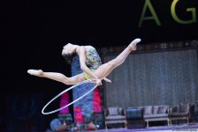 Лучшие моменты финала Кубка мира по художественной гимнастике в Баку
