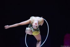 Лучшие моменты финала Кубка мира по художественной гимнастике в Баку